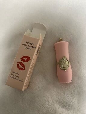 Flower Color Changing Lipstick - Pink
